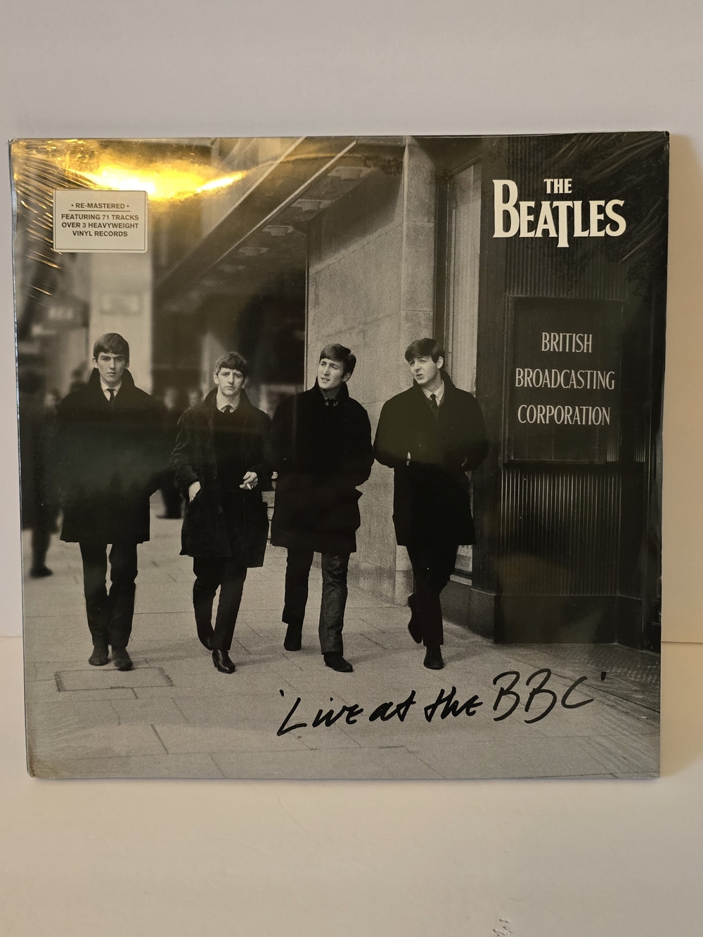 3-LP remastered vinyl box set of The Beatles